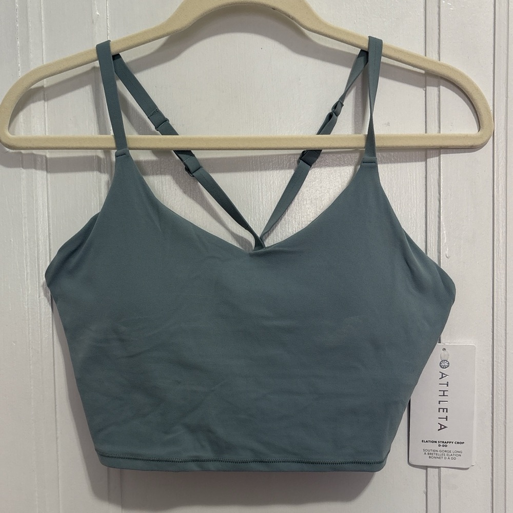 Athleta Elation Strappy Crop Top - Size S